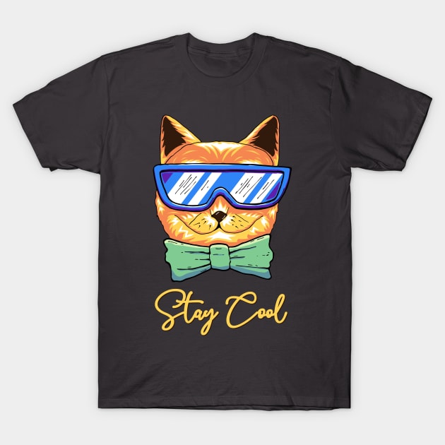 Stay Cool T-Shirt by WorldOfArt